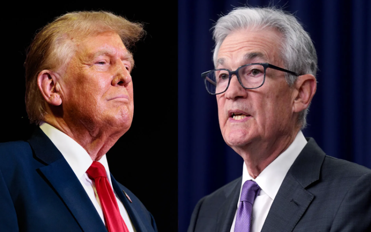 Chứng khoán và đồng USD lao dốc khi ông Trump dọa sa thải Chủ tịch Fed