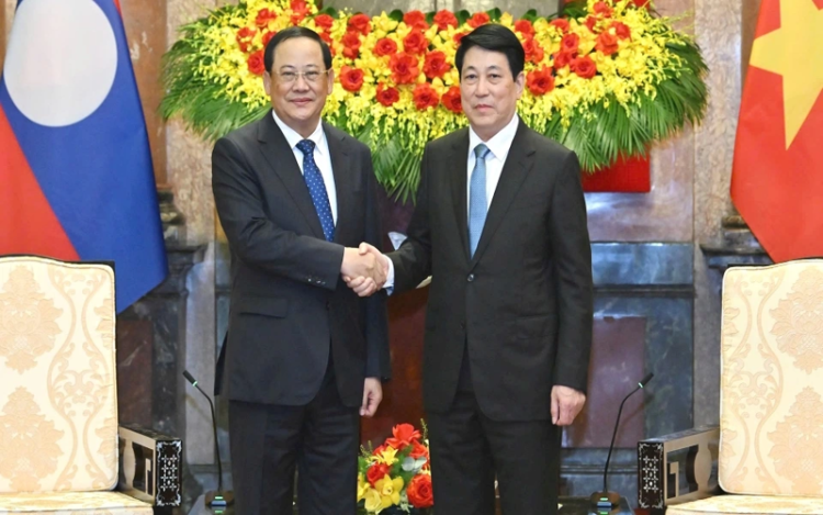 Chủ tịch nước Lương Cường thăm Lào: Tăng cường quan hệ hữu nghị đặc biệt Việt – Lào