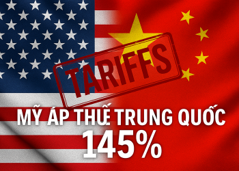 Mỹ áp thuế Trung Quốc lên 145%