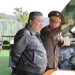 Tham vọng xây dựng hải quân biển xanh của ông Kim Jong-un: Tín hiệu răn đe mới từ Bình Nhưỡng. Lãnh đạo Triều Tiên Kim Jong-un thị sát một cuộc tập trận quân sự hôm 13/5. Ảnh: KCNA