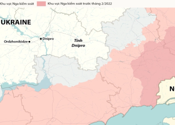 Nga phá hủy trận địa Patriot Ukraine bằng tên lửa Iskander. Vị trí thị trấn Ordzhonikidze thuộc tỉnh Dnipro. Đồ họa: RYV