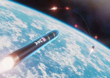 Vòm Vàng – Lá chắn 542 tỷ USD bảo vệ nước Mỹ trước mối đe dọa tên lửa toàn cầu. Dự án Vòm Vàng vạch chiến lược đánh chặn tên lửa đối phương từ vũ trụ. Ảnh: Lockheed Martin