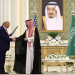 Tổng thống Mỹ Donald Trump (trái) và Thái tử Mohammed bin Salman của Saudi Arabia - Ảnh: Bloomberg.