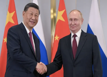 Ảnh minh họa: Ông Putin và ông Tập Cận Bình dự kiến bàn về quan hệ Nga - Mỹ và vấn đề Ukraine