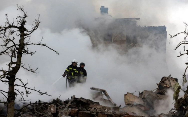 Ý đồ của Nga khi dội “mưa UAV” kỷ lục và tên lửa xuống Ukraine. Ảnh: Reuters