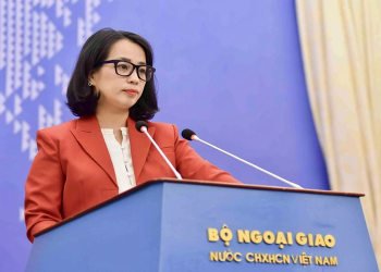 Người phát ngôn Bộ Ngoại giao Việt Nam Phạm Thu Hằng - Ảnh: Bộ Ngoại giao