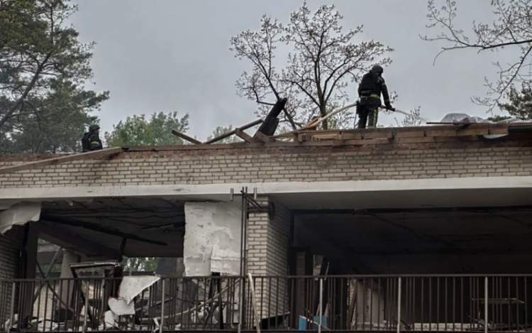 Nga tấn công UAV quy mô lớn vào Ukraine bất chấp kêu gọi ngừng bắn. Ngày 11/5, Ukraine cáo buộc Nga phóng hàng trăm UAV vào thủ đô Kiev trong đêm. (Ảnh: Telegram)