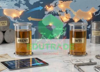 Dầu thô Brent chủ yếu đến từ Biển Bắc và được dùng làm chuẩn mực cho thị trường châu Âu, châu Phi và Trung Đông. Dầu West Texas Intermediate (WTI) là chuẩn mực cho thị trường dầu mỏ của Mỹ và được khai thác từ các mỏ dầu của Mỹ. Dầu Brent có chi phí vận chuyển thấp hơn vì được sản xuất gần biển, trong khi dầu WTI nằm sâu trong đất liền, làm tăng chi phí vận chuyển. Thông thường, giá dầu WTI thấp hơn giá dầu Brent.