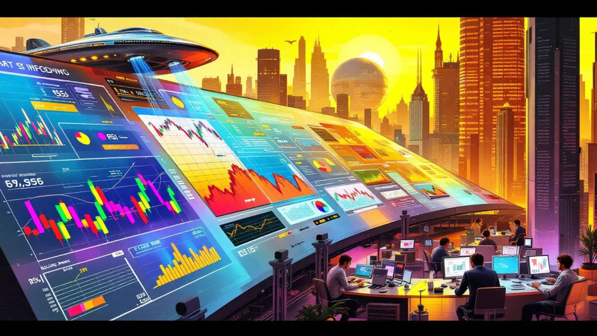 Trong thị trường tài chính năng động ngày nay, các ứng dụng hiện đại của việc đọc biểu đồ đã được tăng cường đáng kể nhờ trí tuệ nhân tạo (AI) và phân tích dữ liệu lớn. Các chỉ báo kỹ thuật tiếp tục đóng vai trò quan trọng trong việc phân tích biến động giá trong quá khứ và dự đoán xu hướng tương lai. Hệ thống dựa trên AI cung cấp cho các nhà giao dịch thông tin chi tiết theo thời gian thực và các khuyến nghị có thể hành động dựa trên dữ liệu khách quan, giúp cải thiện việc ra quyết định và kết quả giao dịch.