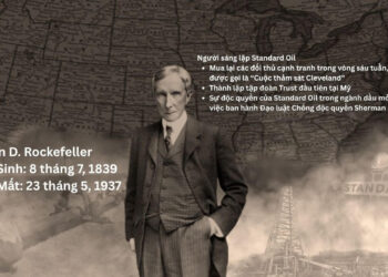 Tỷ phú John D. Rockefeller (8 tháng 7 năm 1839 – 23 tháng 5 năm 1937) vẫn luôn được xếp hạng là một trong những người giàu nhất thời hiện đại. Ông xuất thân từ hoàn cảnh khiêm tốn, trở thành người sáng lập Standard Oil năm 1870 và thẳng tay tiêu diệt các đối thủ cạnh tranh để tạo ra thế độc quyền trong ngành công nghiệp dầu mỏ .