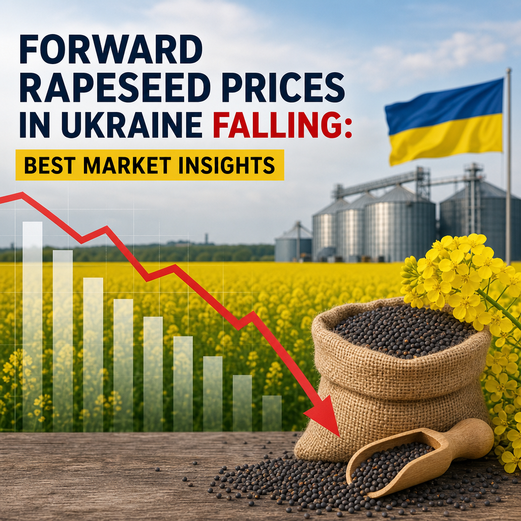 Illustration of Forward Rapeseed Prices in Ukraine Falling: Best Market Insights
