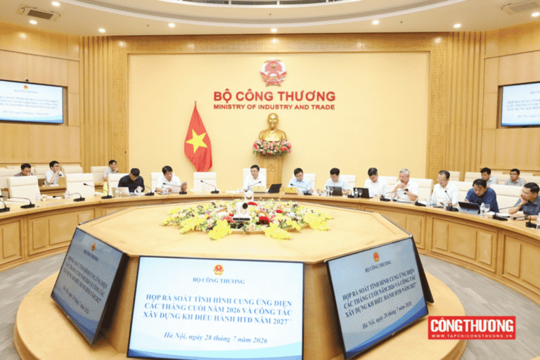 Hội nghị rà soát tình hình cung ứng điện các tháng cuối năm 2026