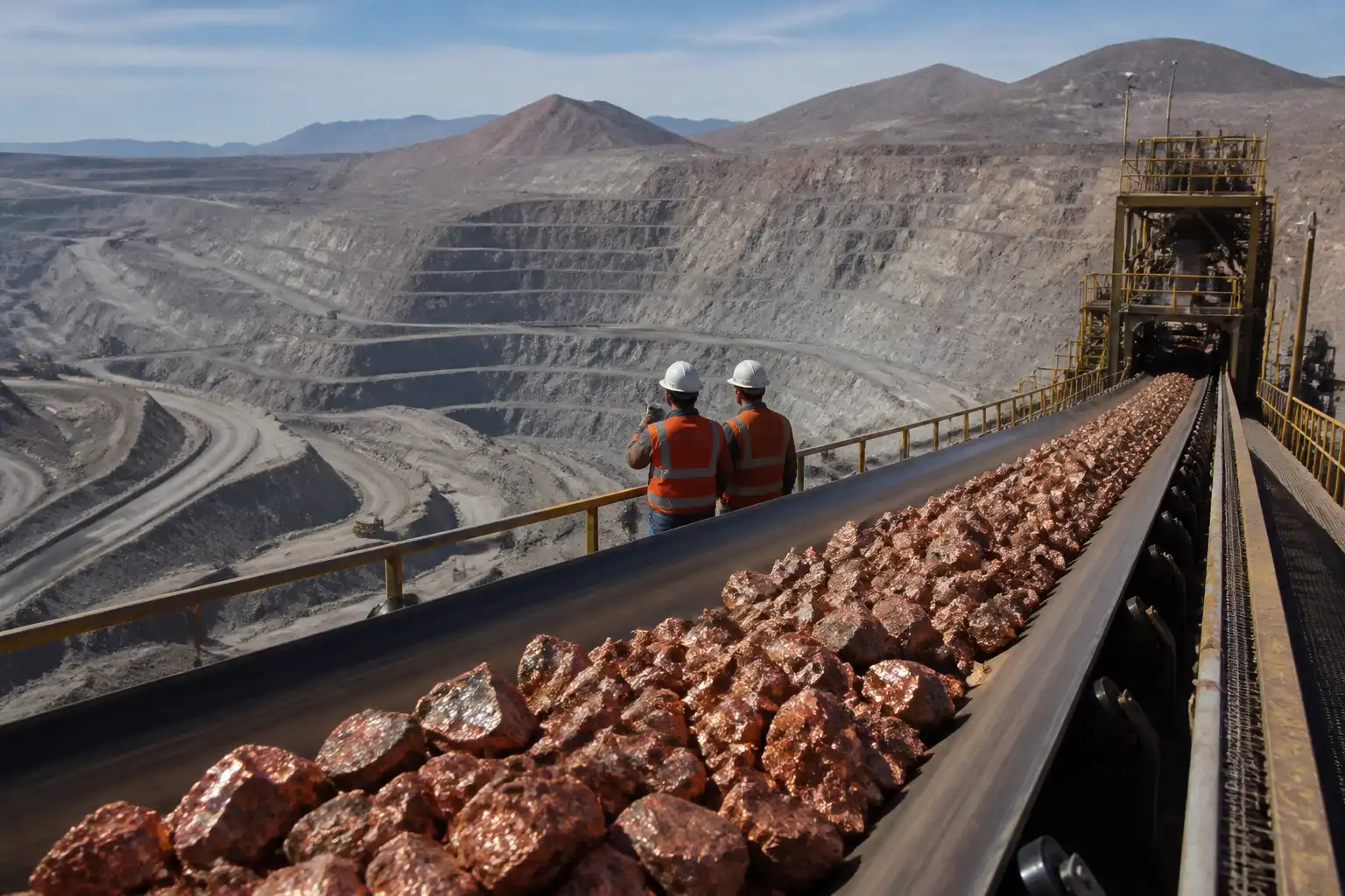 Illustration of BHP giảm sản lượng đồng 5% trong quý 4, lo ngại Chile tiếp tục suy yếu