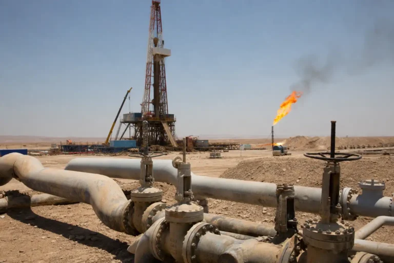 Illustration of BP và ConocoPhillips hợp tác khai thác mỏ dầu khổng lồ ở Iraq