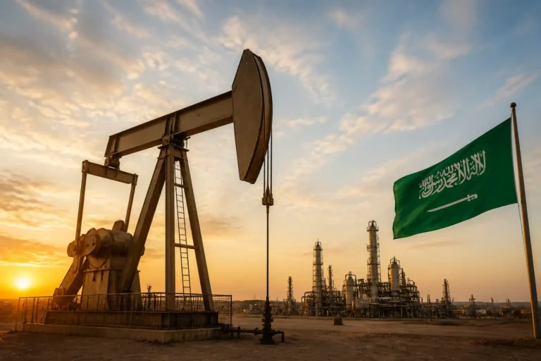 Illustration of Chiến sự khiến sản lượng dầu Saudi giảm nhưng doanh thu tăng