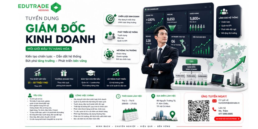 mô tả công việc của giám đốc kinh doanh edu trade