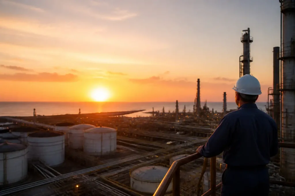 Illustration of OPEC+ chuẩn bị dừng nâng mục tiêu sản lượng dầu mỏ