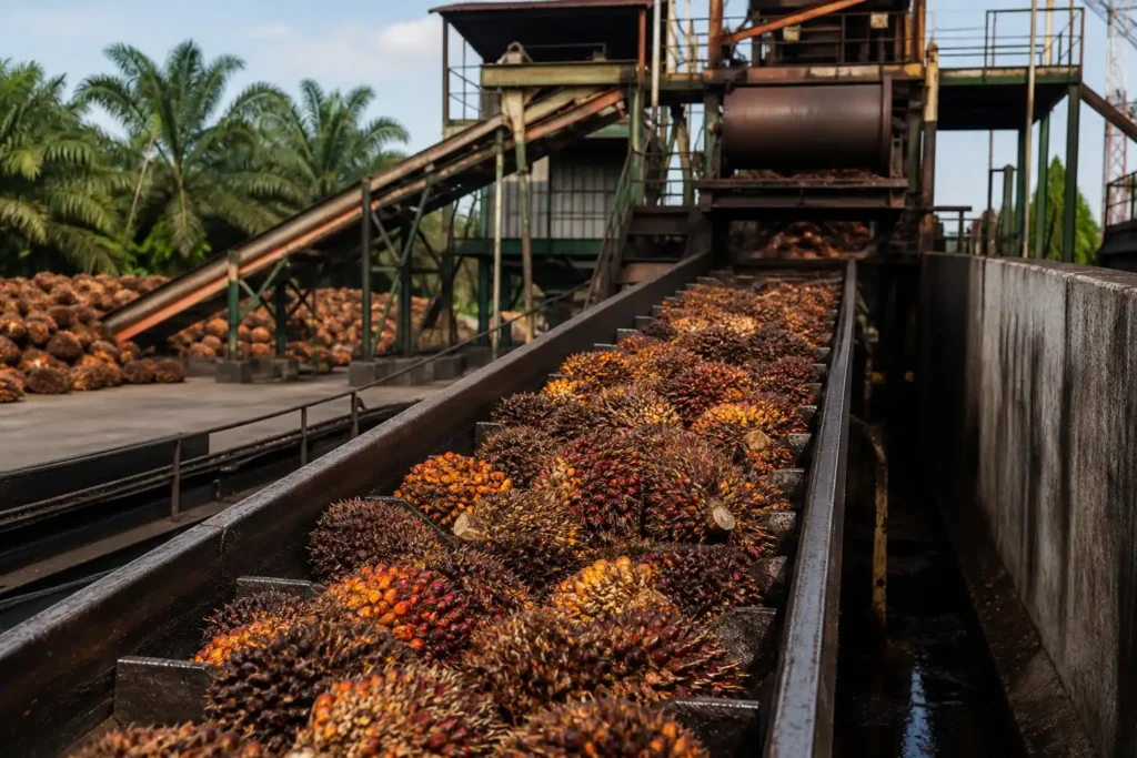 Illustration of USDA hạ dự báo sản lượng dầu cọ Malaysia năm nay