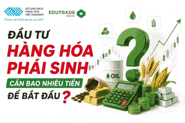 Đầu tư hàng hóa phái sinh cần bao nhiêu tiền để bắt đầu?