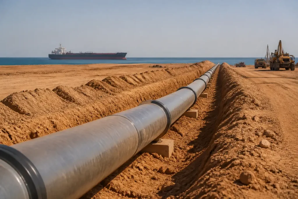 Additional Illustration of Ai Cập và Libya sắp chốt thỏa thuận đường ống dầu gần 1 tỷ USD
