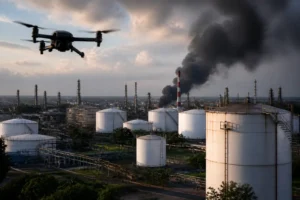 Chiến sự drone Ukraine và nhiên liệu Nga ở Trung Á