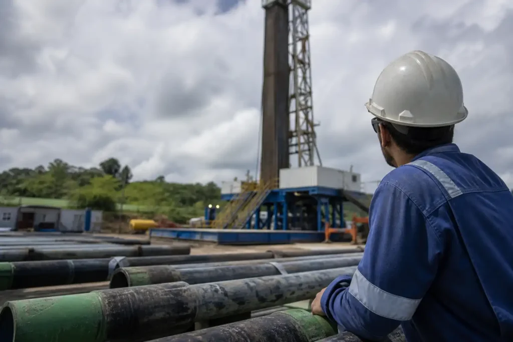 Illustration of Colombia khôi phục dầu khí sau 4 năm thúc đẩy năng lượng tái tạo