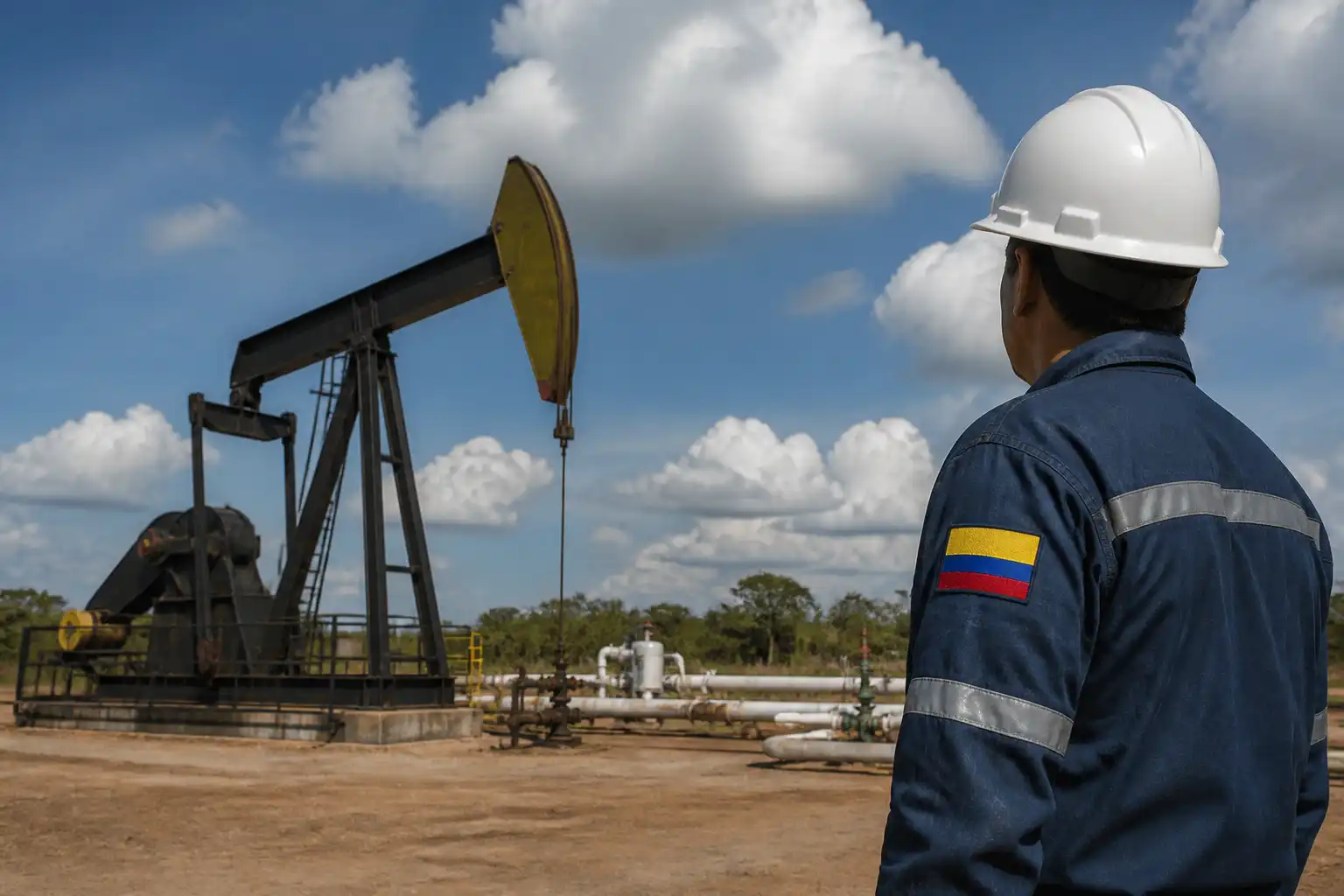 Illustration of Colombia khôi phục dầu khí sau 4 năm thúc đẩy năng lượng tái tạo