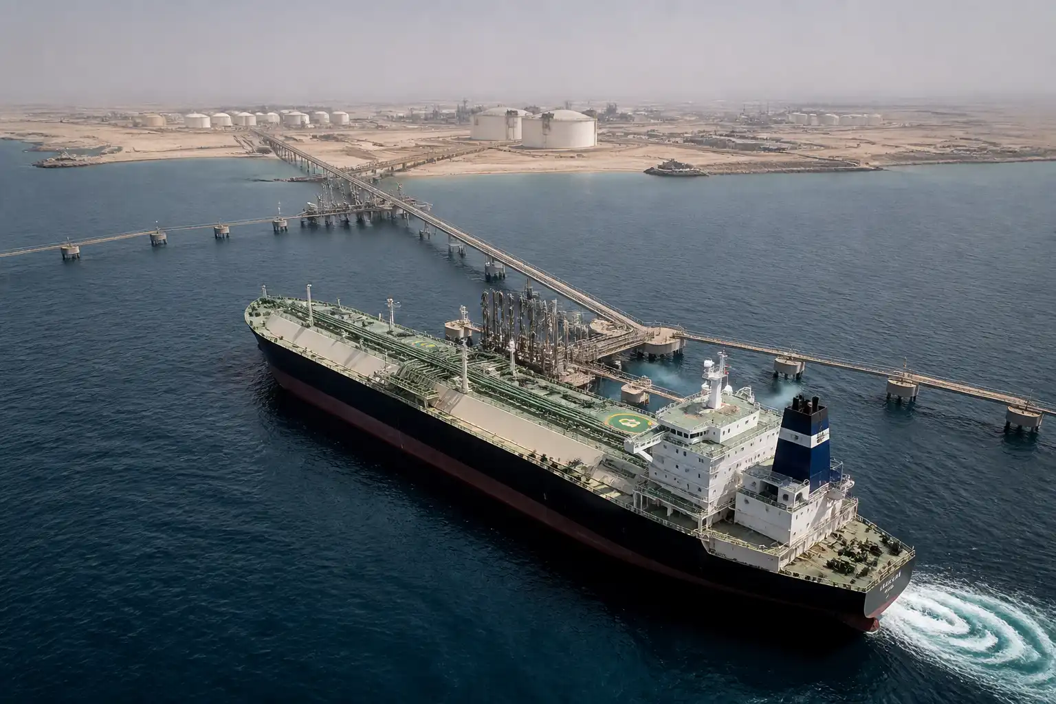 Illustration of Dầu vùng Vịnh tìm đường thoát khỏi eo biển Hormuz