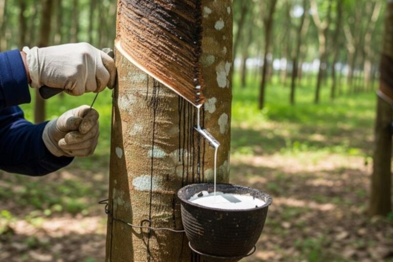 Giá cao su xuất khẩu lập đỉnh 12 năm