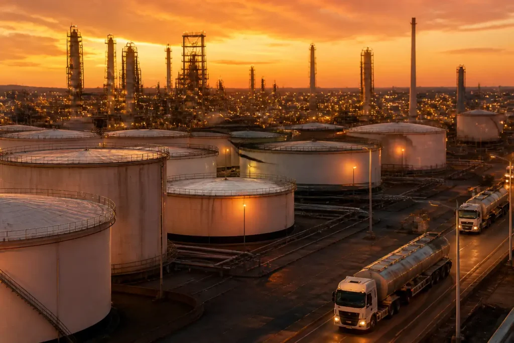 Illustration of Jefferies: Chênh lệch diesel cho thấy áp lực siết chặt thị trường dầu mỏ