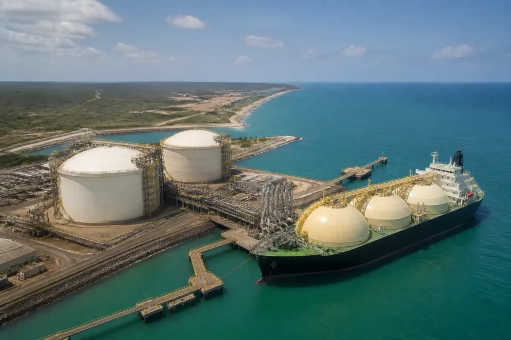 Illustration of Khủng hoảng Hormuz làm tăng sức hút dự án LNG Tanzania 42 tỷ USD