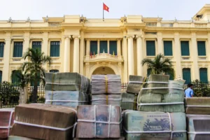 Illustration of Kho bạc Nhà nước rót thêm 220.000 tỷ đồng vào Big4 nửa đầu 2026