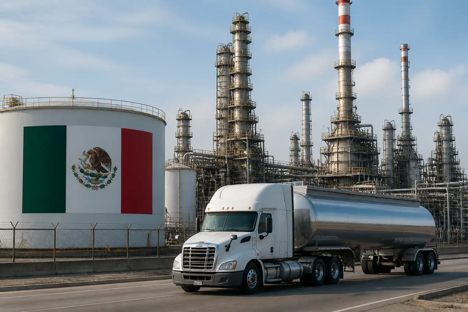 Illustration of Mexico tăng công suất lọc dầu, vì sao nhập khẩu nhiên liệu vẫn tăng?