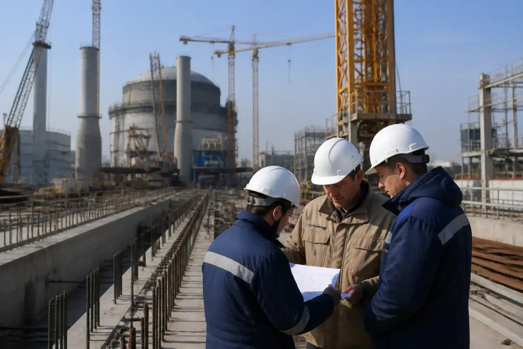 Illustration of Nga vẫn thúc đẩy kế hoạch hạt nhân với Uzbekistan bất chấp khó khăn tài chính