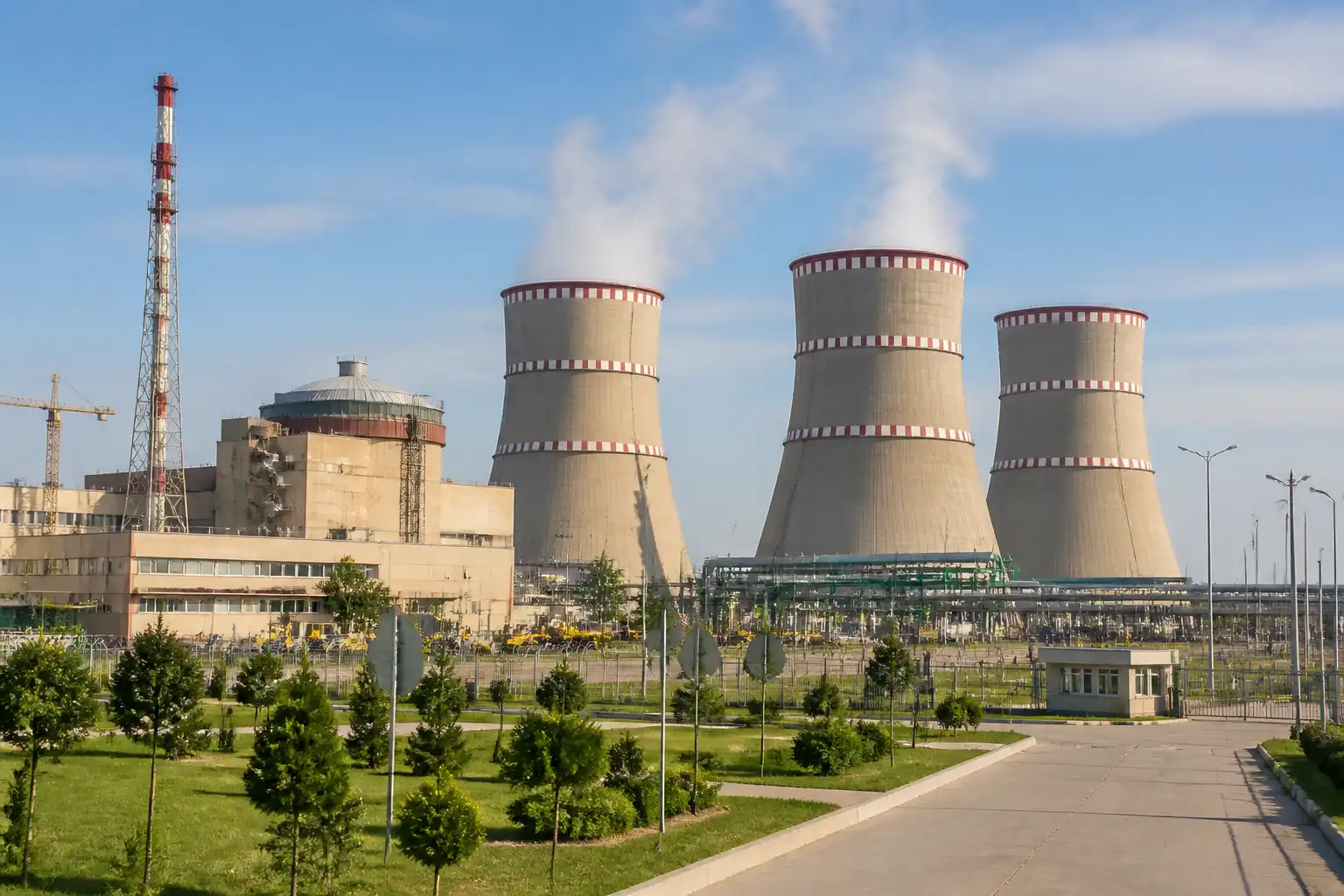 Illustration of Nga vẫn thúc đẩy kế hoạch hạt nhân với Uzbekistan bất chấp khó khăn tài chính