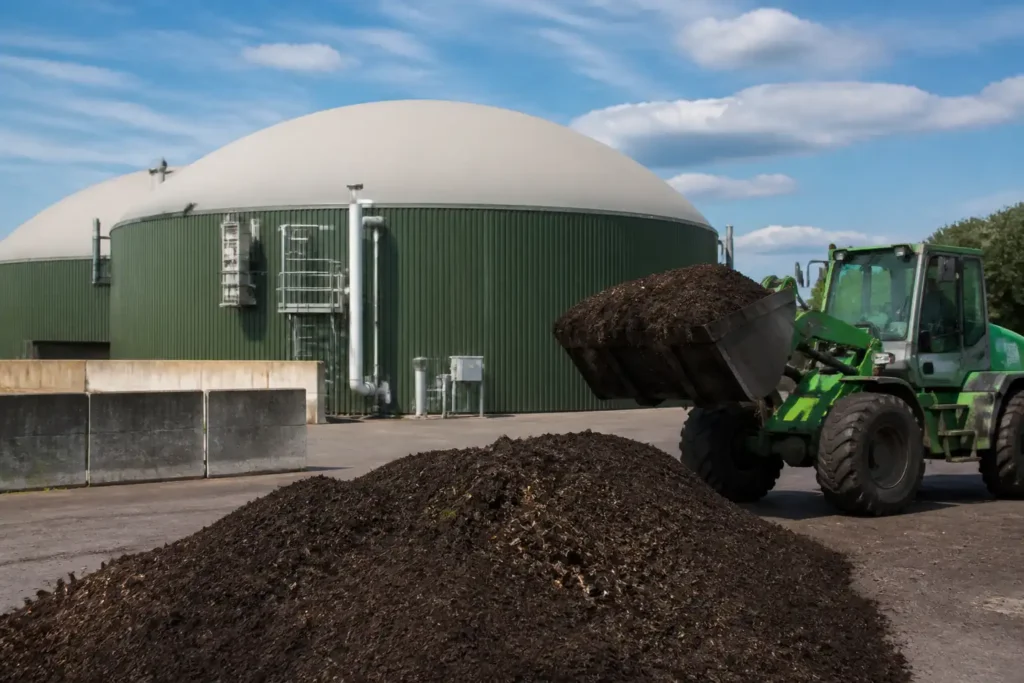 Illustration of Nhà máy biogas châu Âu có thể trở thành cơ sở sản xuất phân bón