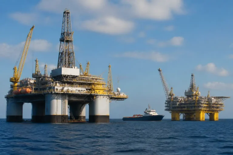 Illustration of Pemex và Petrobras đặt cược lớn vào khoan rủi ro cao ngoài khơi Mexico