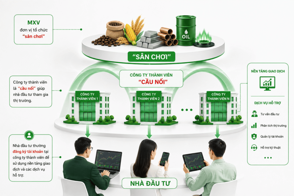Sàn giao dịch hàng hóa MXV là gì