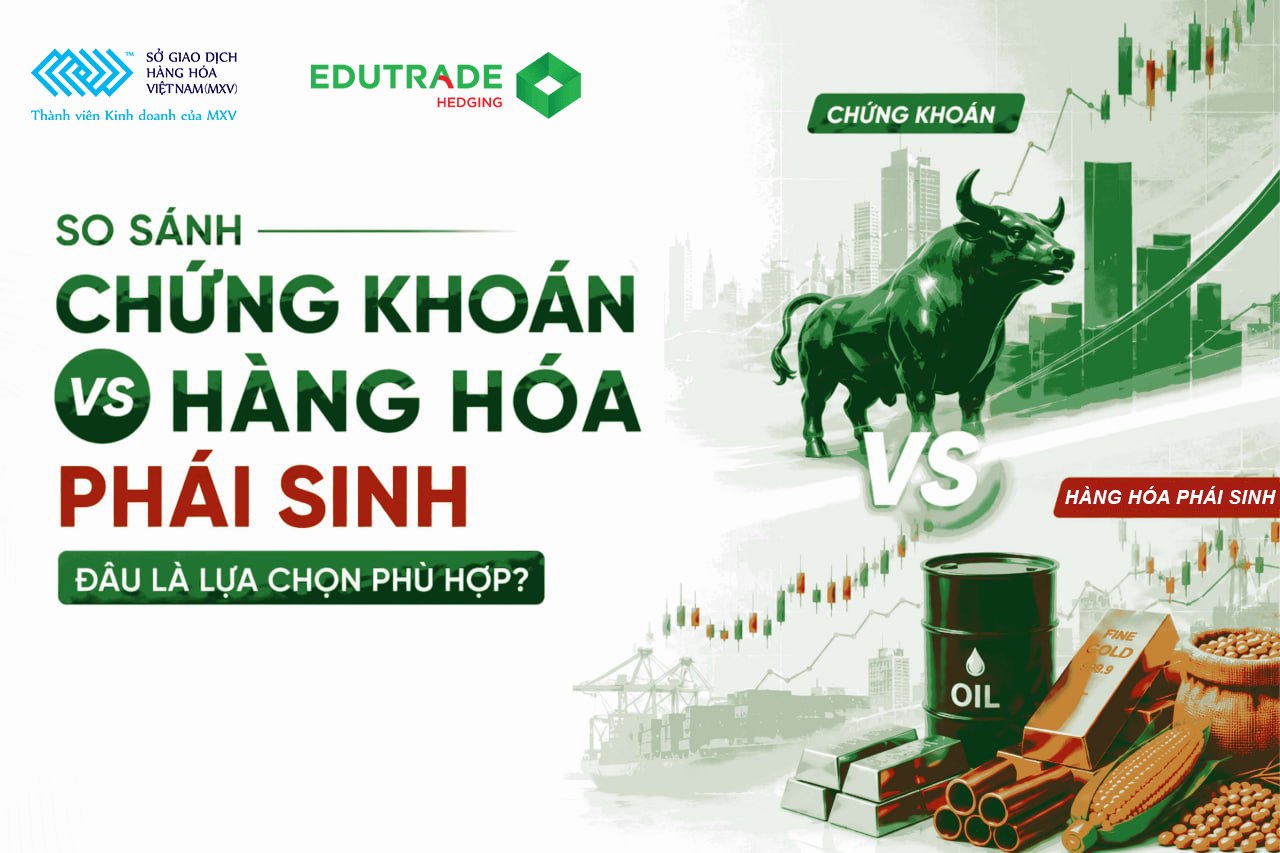 So sánh chứng khoán và hàng hóa phái sinh: Đâu là lựa chọn phù hợp?
