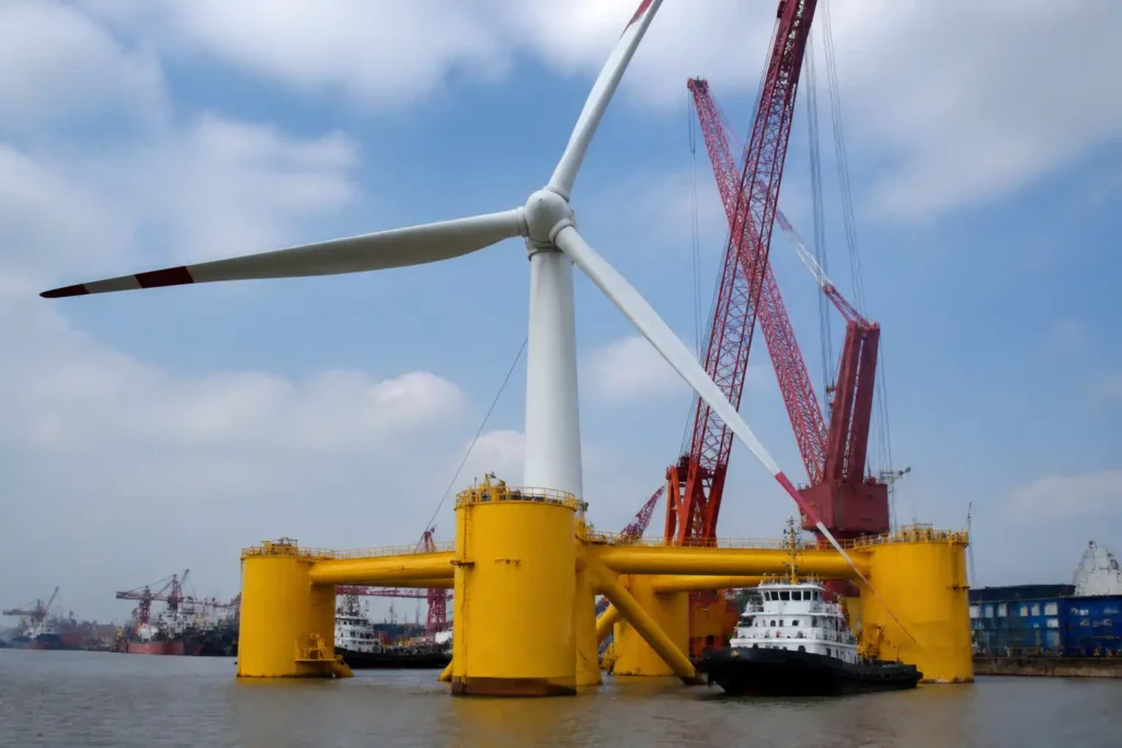 Additional Illustration of Tập đoàn dầu khí Trung Quốc ra mắt tuabin gió nổi 16MW đầu tiên thế giới