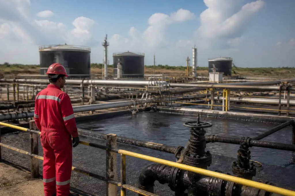 Additional Illustration of Venezuela ký thỏa thuận dầu với SLB và Hunt để tăng sản lượng