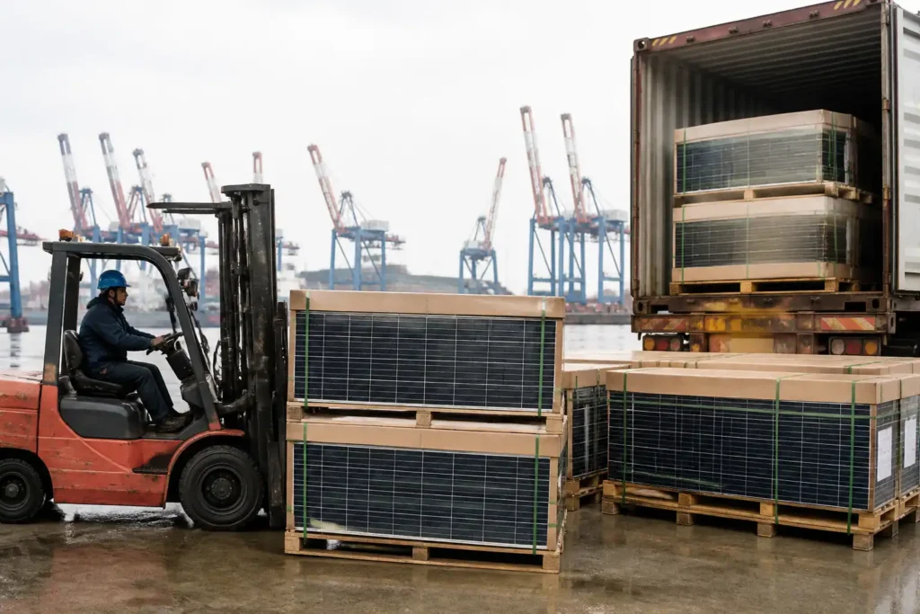 Additional Illustration of Xuất khẩu điện mặt trời của Trung Quốc giảm 21,4% trong tháng 7