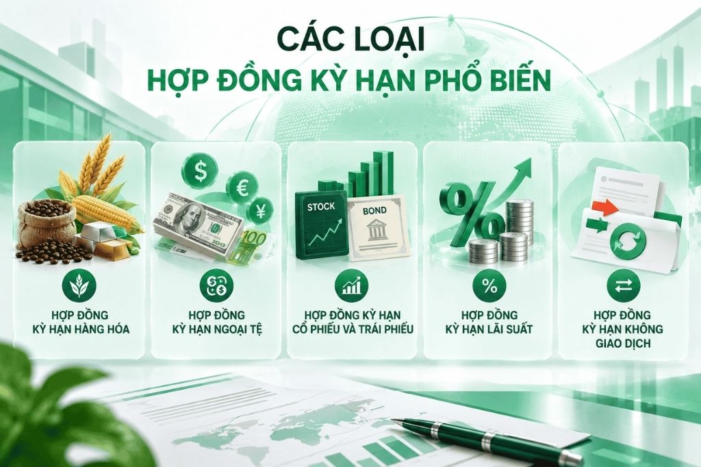 Các loại hợp đồng kỳ hạn phổ biến