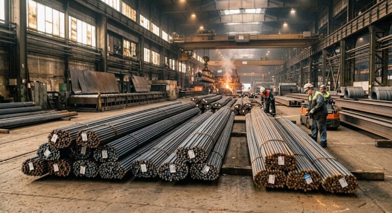 Giá thép hôm nay 25/9: Đi xuống khi tồn kho Trung Quốc tăng trở lại