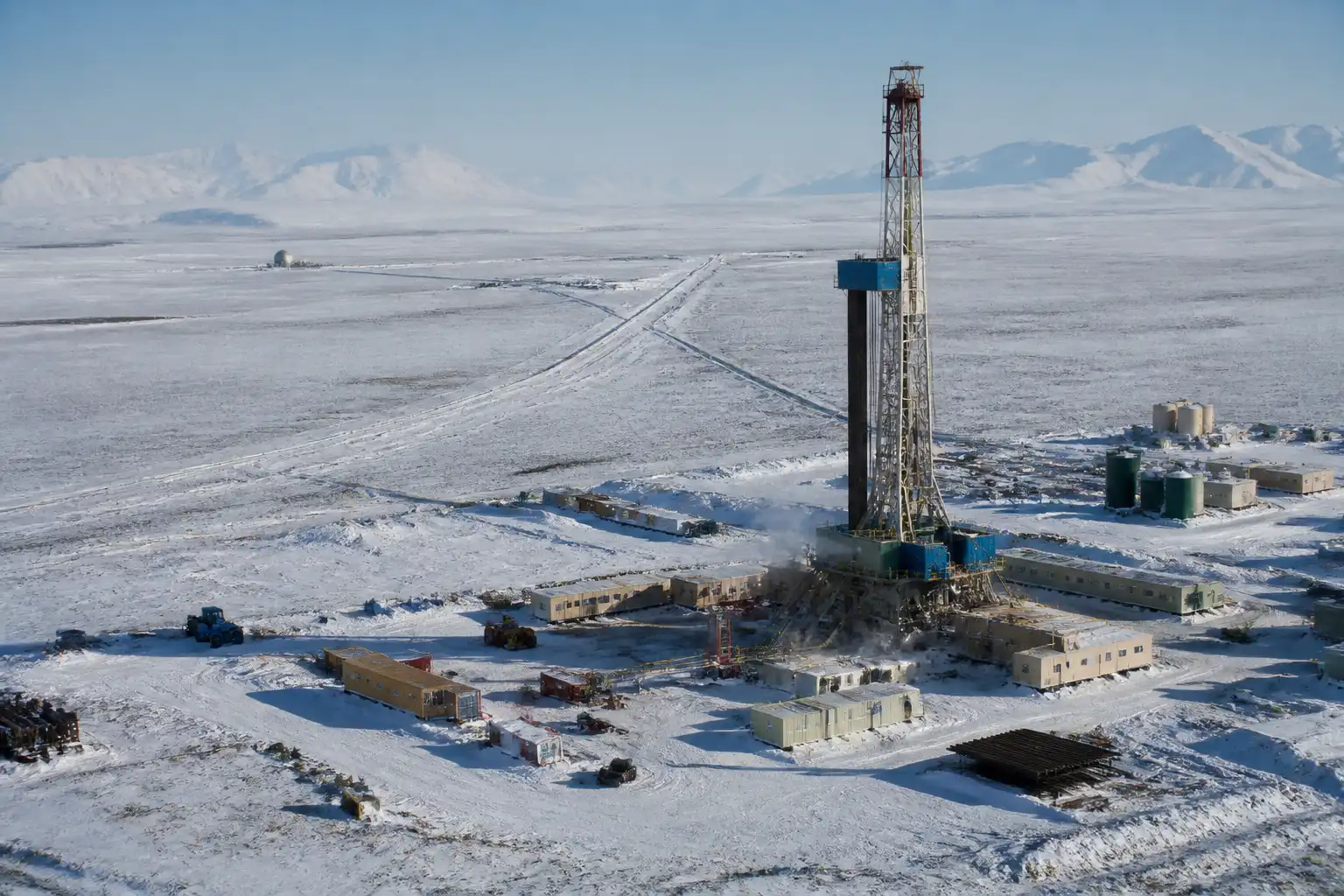 Illustration of BLM đẩy nhanh cấp phép khai thác dầu tại Alaska Petroleum Reserve