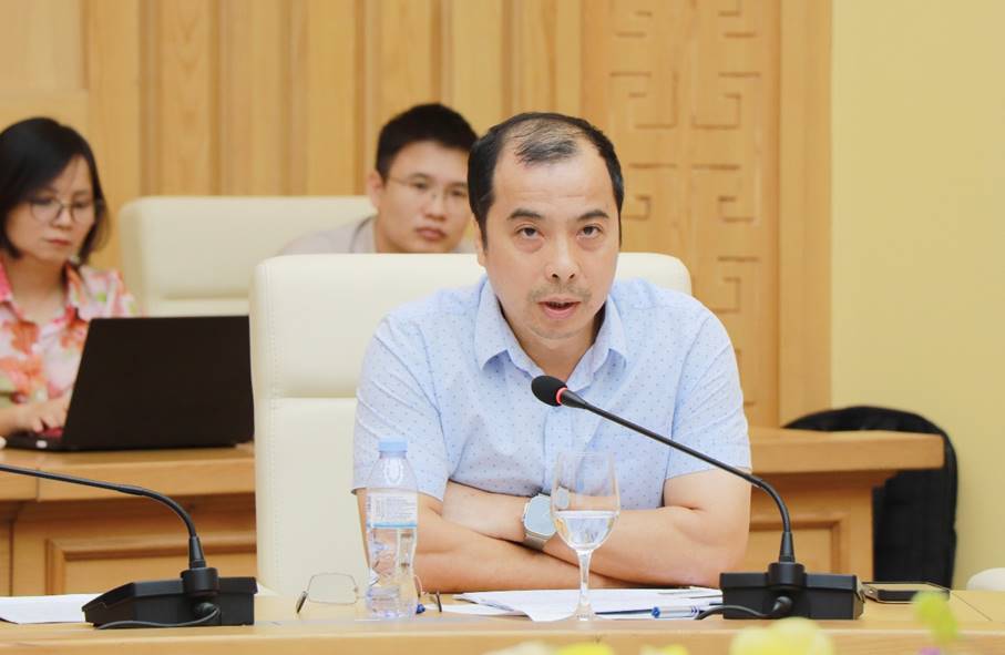 Các đại biểu phát biểu tại cuộc họpNguồn: Bộ Công Thương