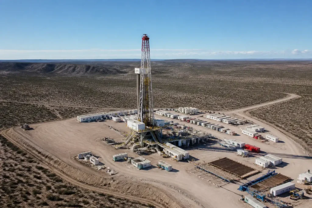 Illustration of Dầu đá phiến chiếm 72% sản lượng dầu thô của Argentina