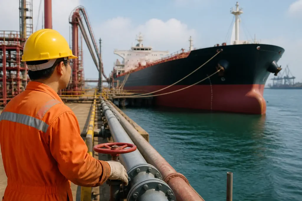 Illustration of Dầu thô Mỹ và châu Phi tăng mạnh khi nhập khẩu dầu của Trung Quốc phục hồi