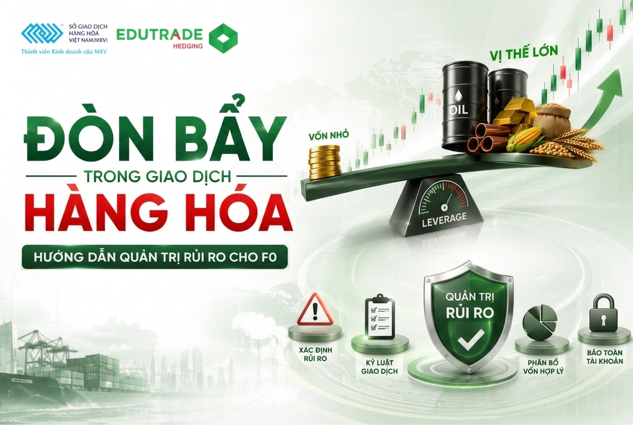 Đòn bẩy trong giao dịch hàng hóa là gì? Hướng dẫn quản trị rủi ro cho F0