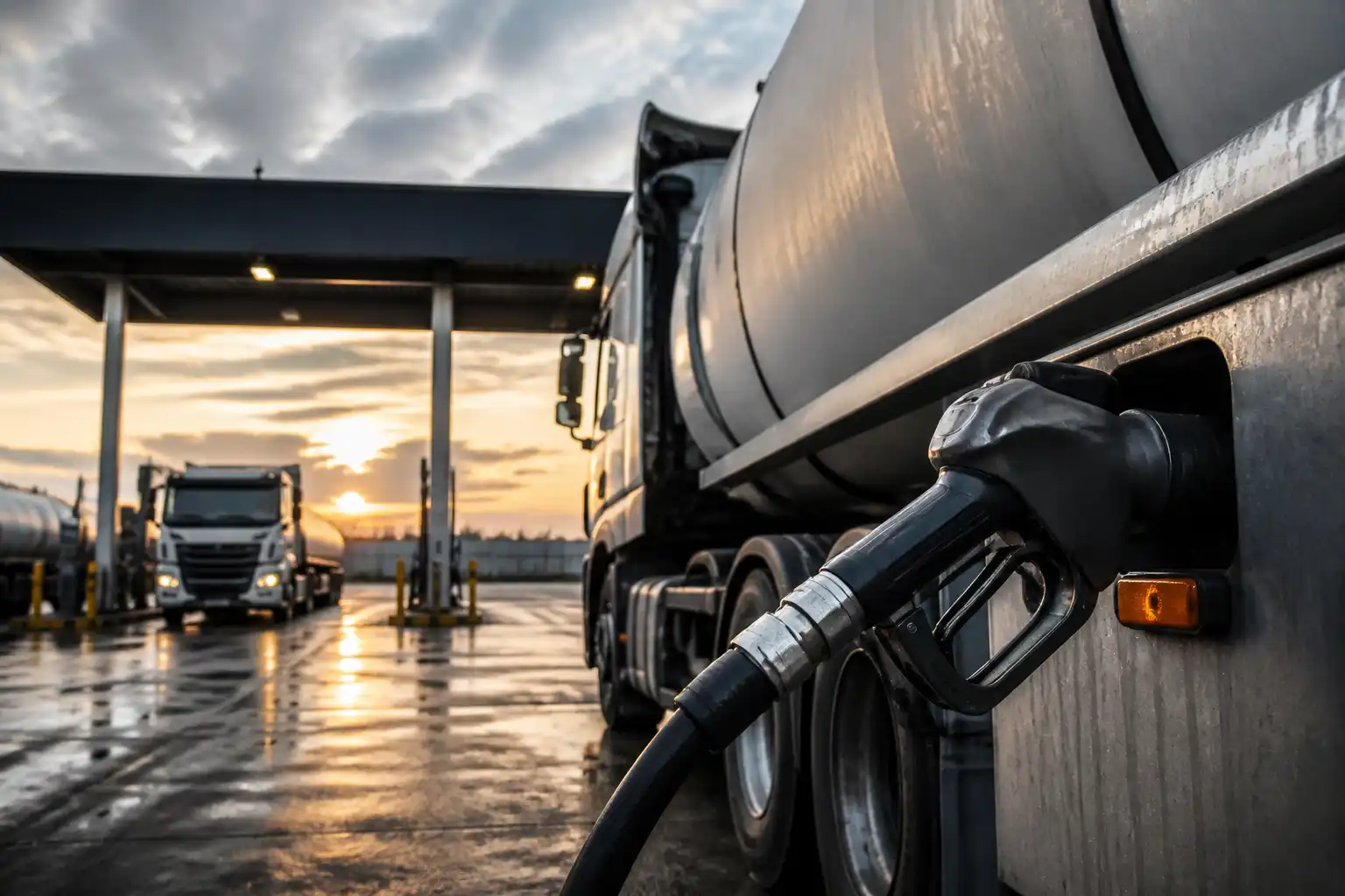 Illustration of Giá dầu diesel Mỹ lần đầu vượt 6 USD mỗi gallon
